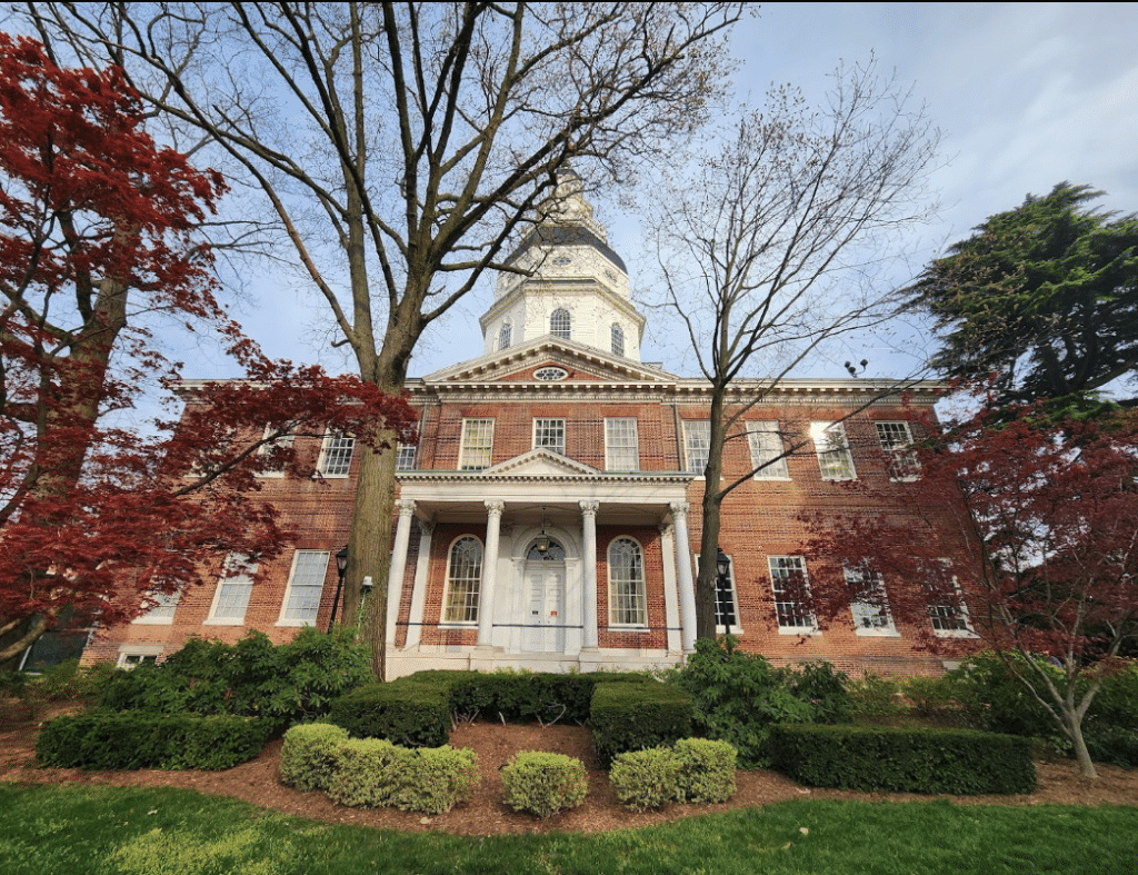 Maryland State House historic place to visit in annapolis