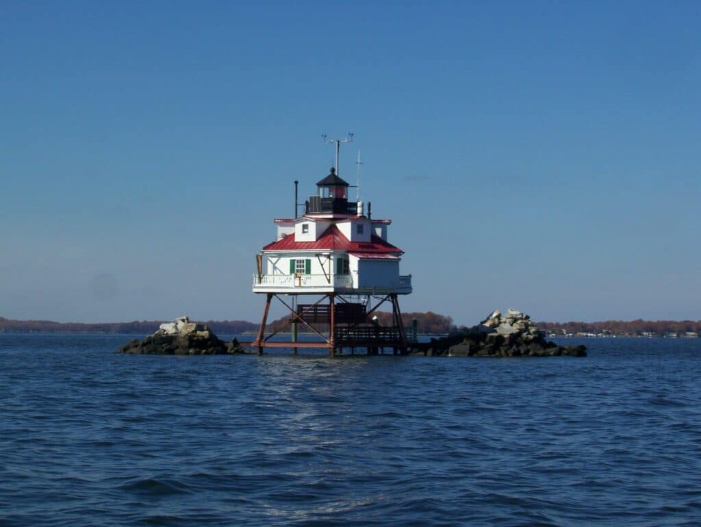 Thomas Point Shoal Light house