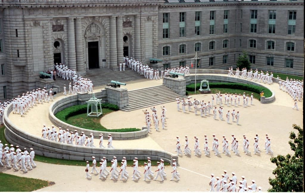 US naval academy is an historic place to visit in annapolis