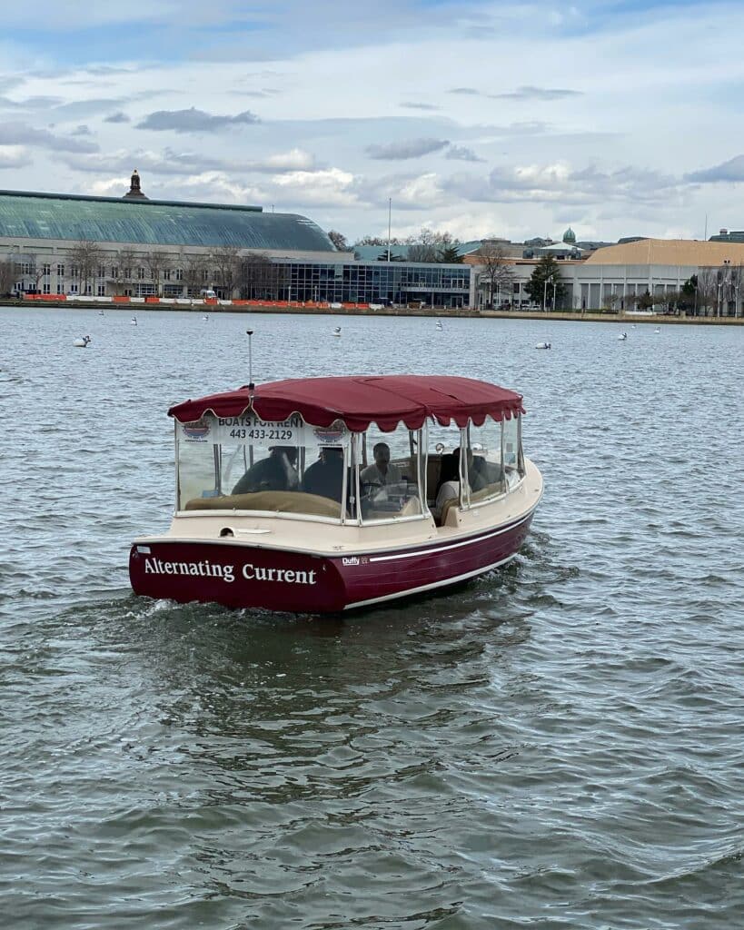 annapolis electric boat rentals