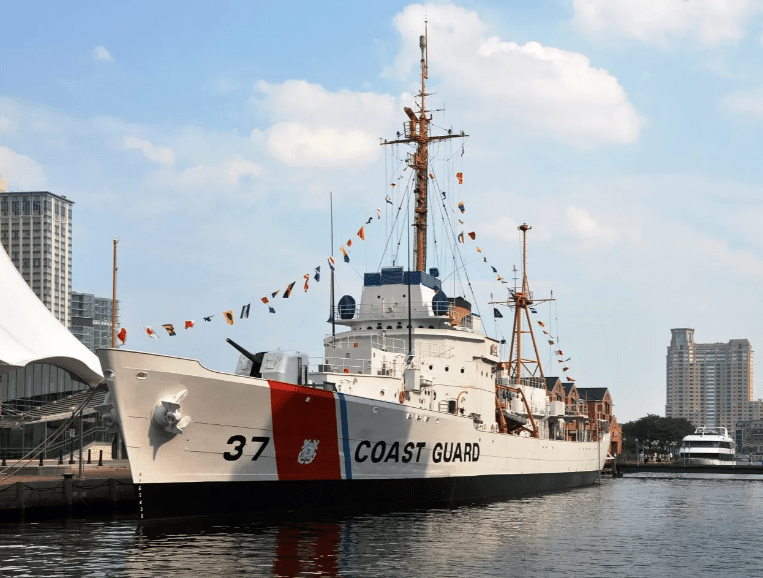 USS Constellation and the USCGC Taney