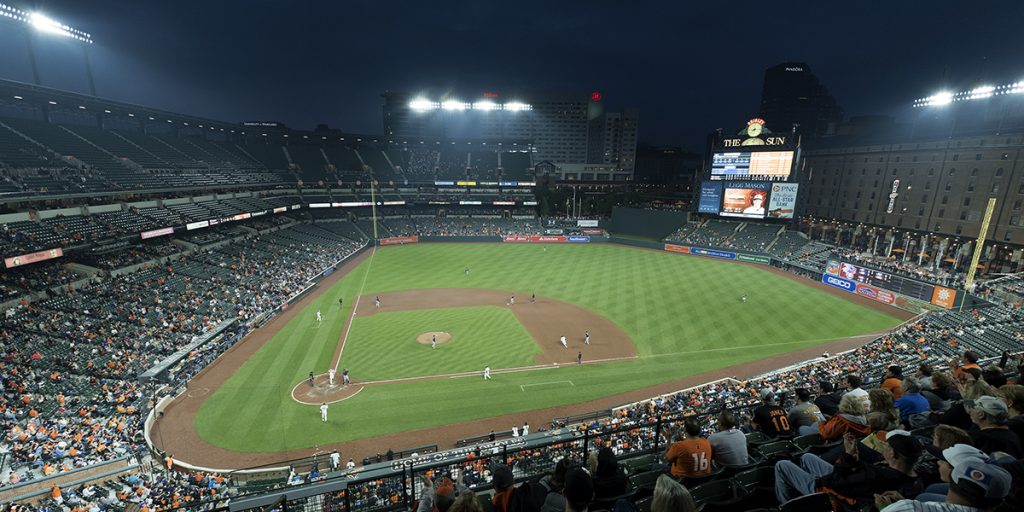 camden yards oriole park baltimore maryland