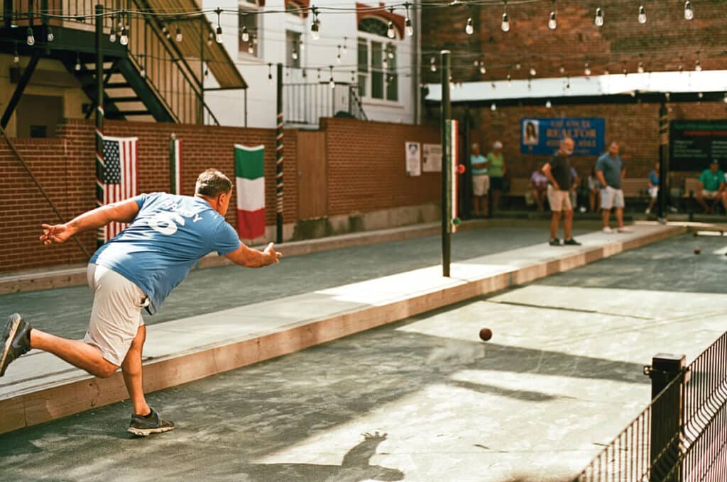 Visit Bocce Courts